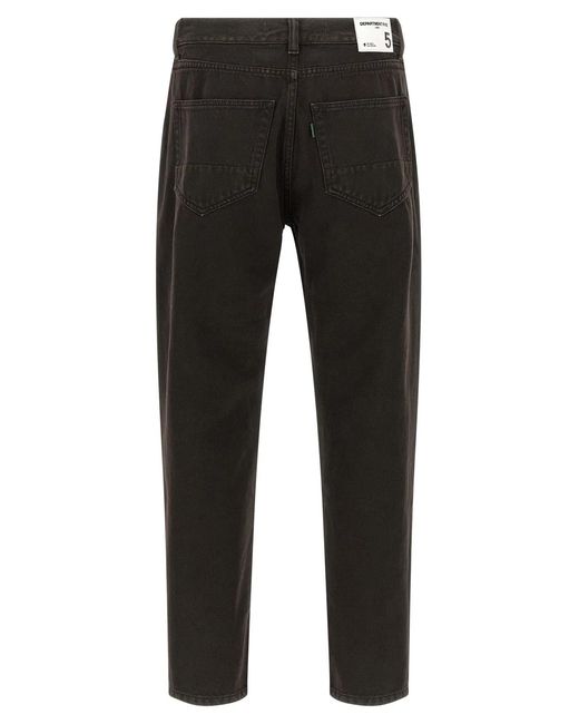 Department 5 Black 'Musso' Jeans for men