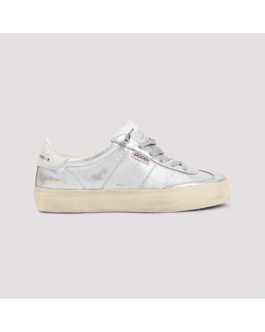 Golden Goose Deluxe Brand White Soul-Star Sneakers