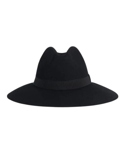 Fay Black Wool Felt Hat