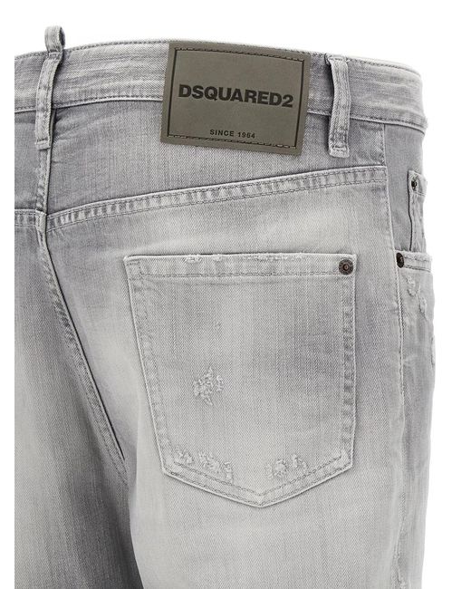 DSquared² Gray 642' Jeans for men