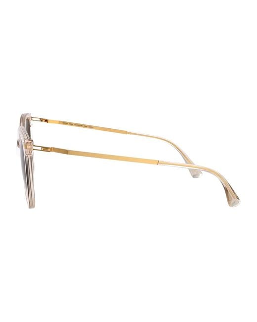 Mykita Brown C1 Champagne/Glossy Acetate Sunglasses