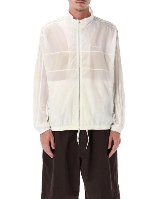 Adidas White Track Jacket