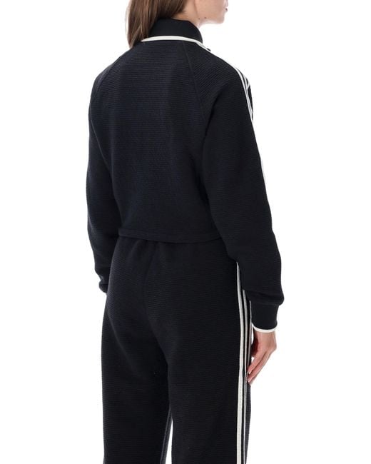Adidas Originals Blue Adidas Firebird Jacquard Track Jacket