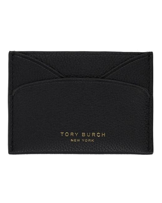 Tory Burch Black Card Holder "Romy"