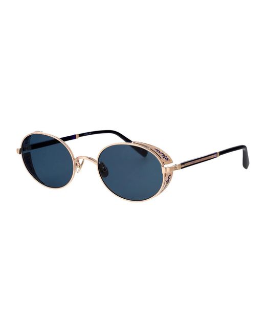Matsuda Blue Brushed Cobalt Titanium Sunglasses