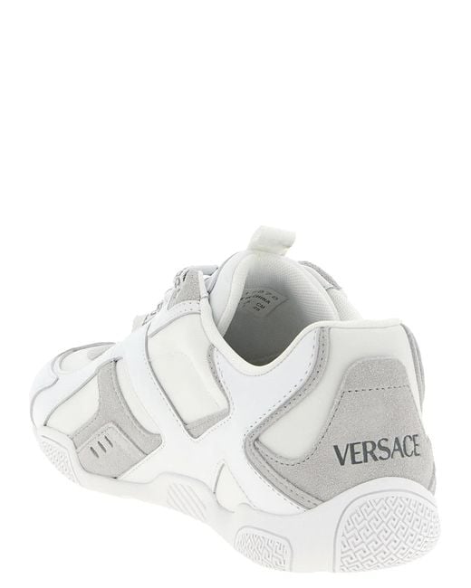Versace White 'Galaxia' Sneakers for men