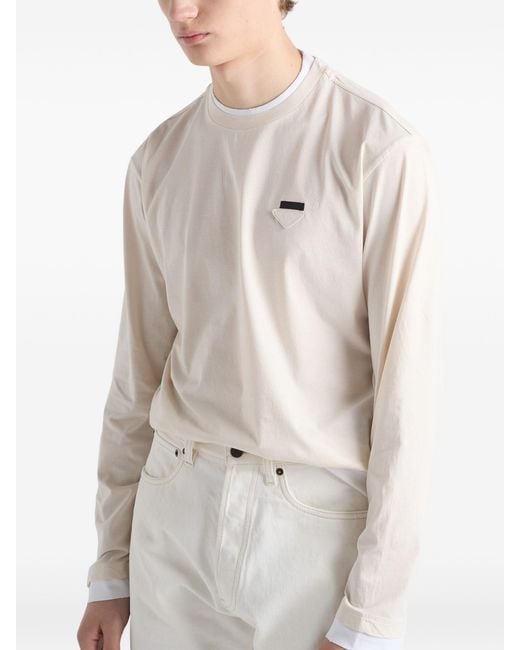 Prada White Girocollo for men