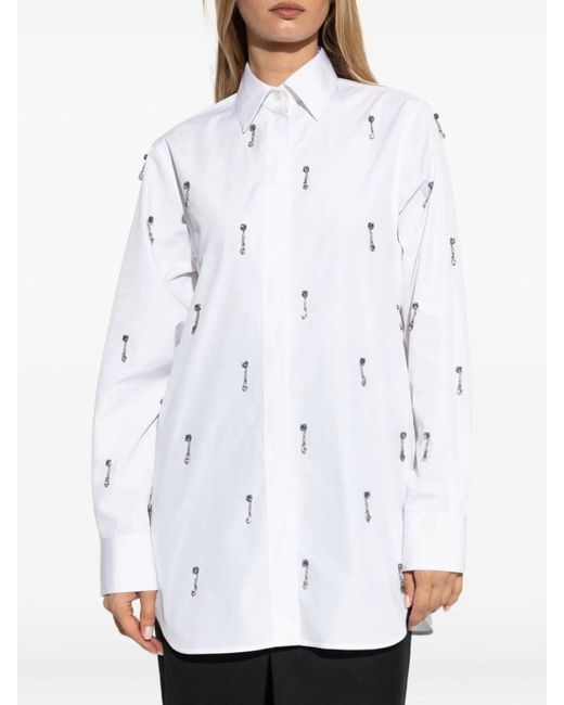 Stella McCartney White Cotton Shirt