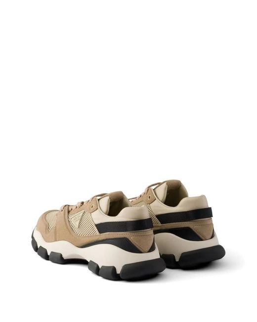 Prada White Flat Shoes