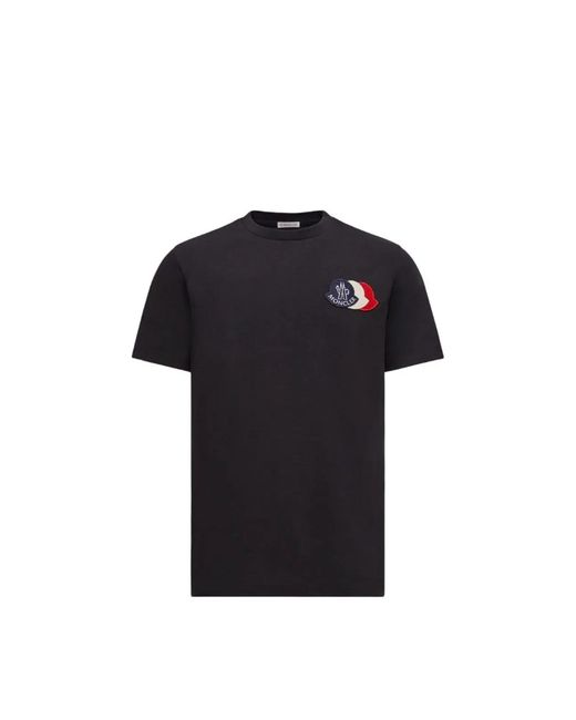 Moncler Black Ss T-Shirt for men