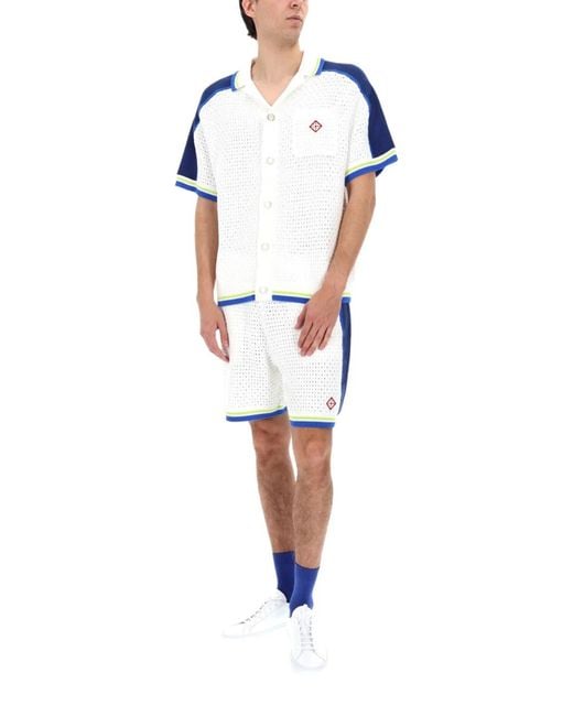 Casablanca Blue Camicia for men