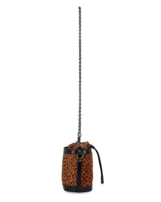 Vivienne Westwood White Small "Kitty" Bucket Bag