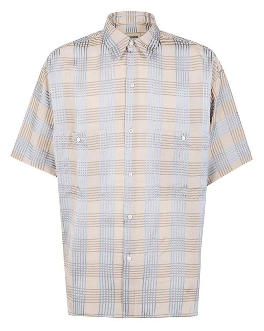 Uma Wang White "Teorya Gorlitz" Top for men