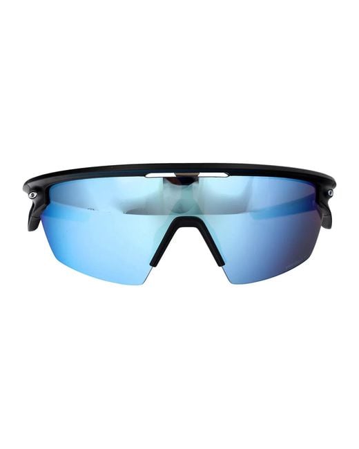 Oakley Blue Matte Acetate Sunglasses