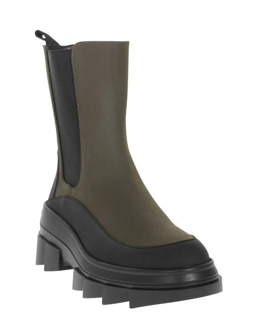 Stuart Weitzman Black Megalift Chelsea Boot