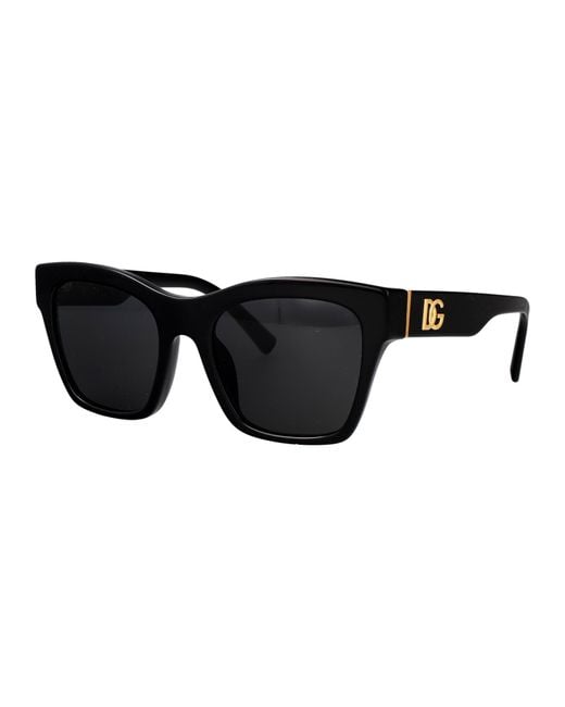 Dolce & Gabbana Black Dolce & Gabbana Acetate Sunglasses