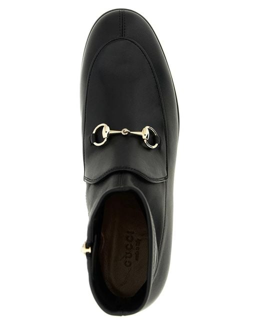 Gucci Black Jordaan' Ankle Boots