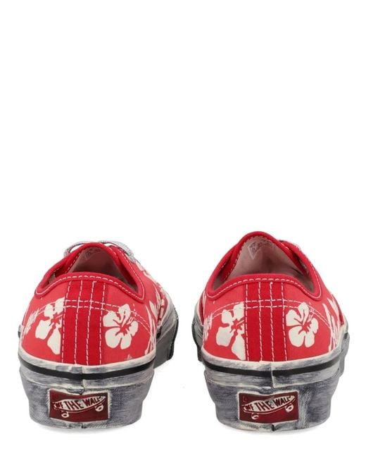 Vans Red Sneaker "Authentic Premium"