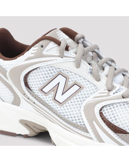 New Balance White Sea Salt 530 Sneakers