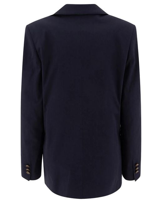 Etro Blue Cotton Elastane Jacket
