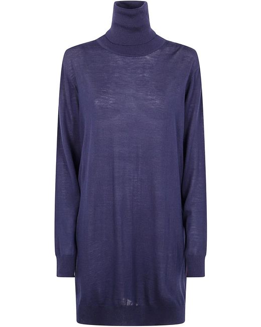 Liviana Conti Blue "Isa"Long Sleeved Sweater