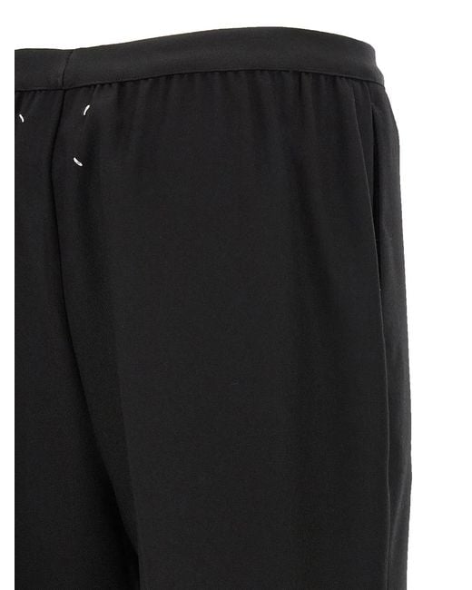 Maison Margiela Black Wool Pants