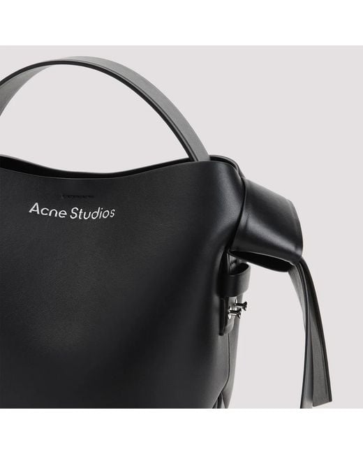 Acne Black Musubi Mini R Crossbody