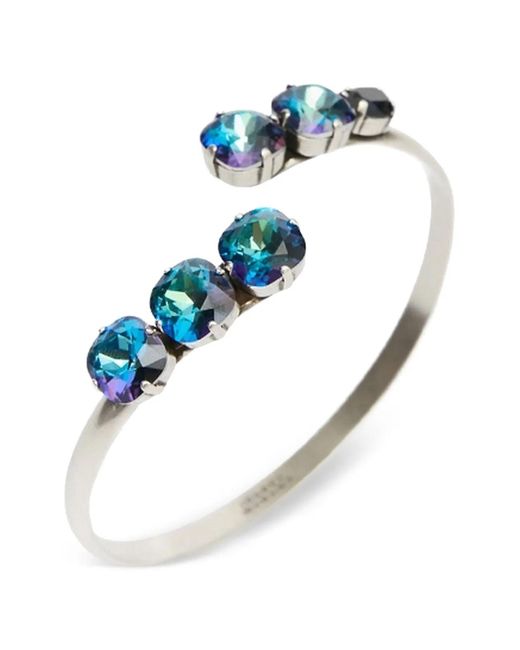 Isabel Marant Blue Brass Glass Bracelet for men