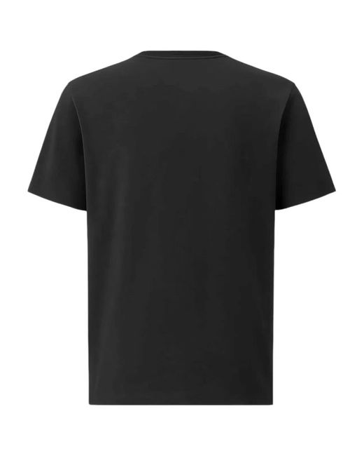 C P Company Black C.P.Company Short-Sleeve T-Shirt With Embroidered Logo for men