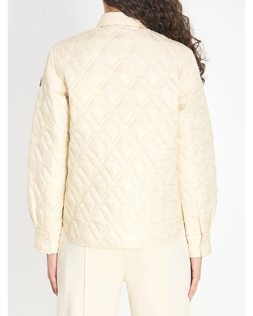 Moncler Natural Quilted Shirt