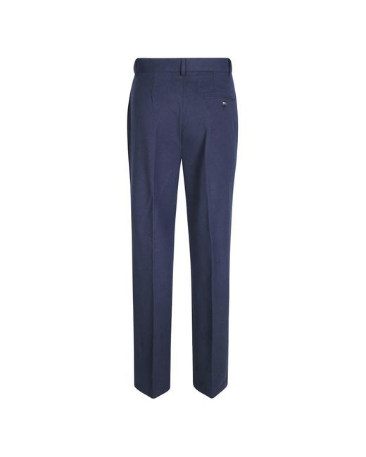 Circolo 1901 Blue Cotton Trousers