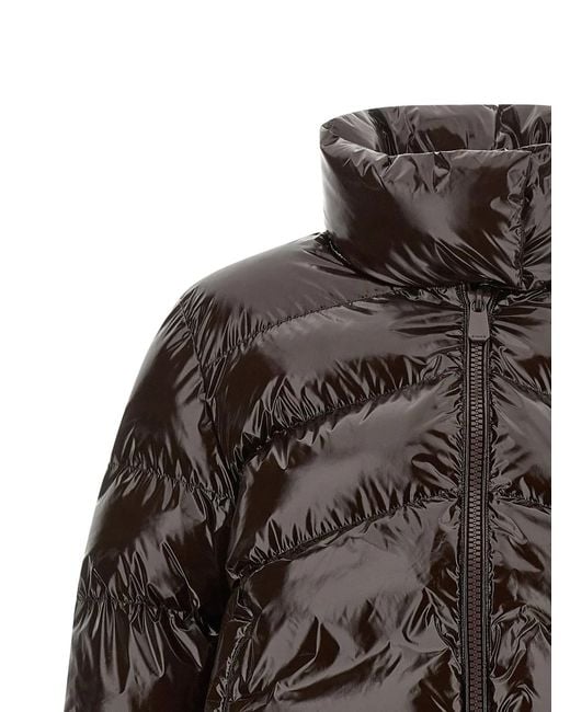 Pinko Brown 'Love Birds' Down Jacket