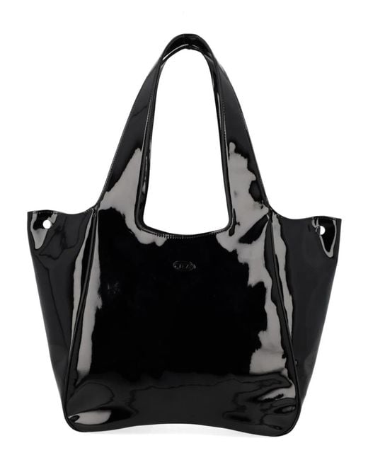 DIESEL Black "Play Shopper Ew" Tote Bag