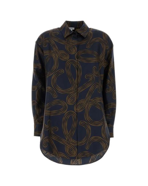 Loewe Black Silk Paula S Ibiza Shirt