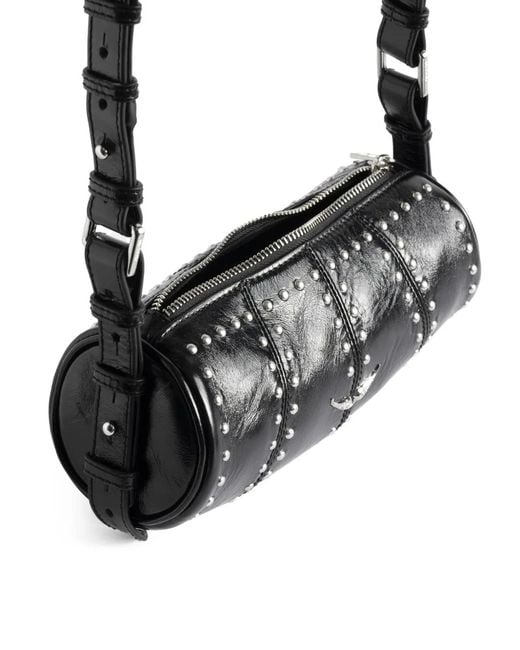 Zadig & Voltaire Black Zadig&Voltaire Le Roudoudou Studs Studded Bag