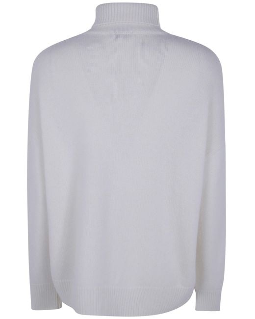 Mrz Gray Turtleneck Oversized Sweater