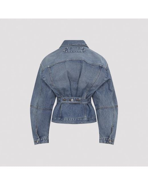 Jacquemus Blue Denim Jacket Denimes
