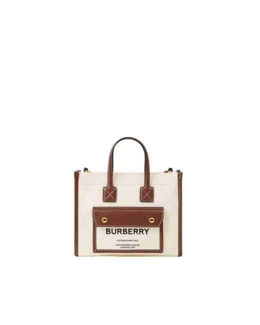 Burberry Multicolor Ll Mn Pocket Dtl Tote Ll6