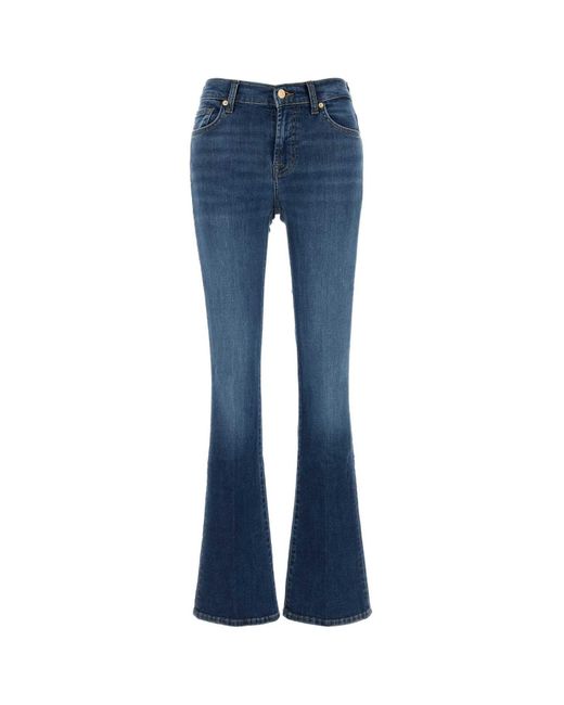 7 For All Mankind Blue Bootcut Royalty