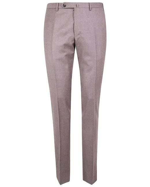 Incotex Gray "Chino Slim Fit" Trousers for men