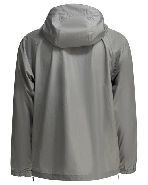 Goldwin Gray "Rip-Stop" Windbreaker Jacket for men