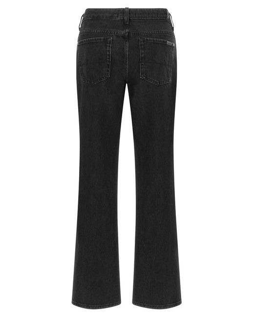 7 For All Mankind Black 'Calie' Jeans