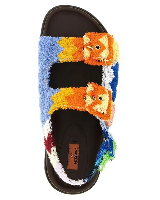 Missoni Blue 'Mia' Sandals