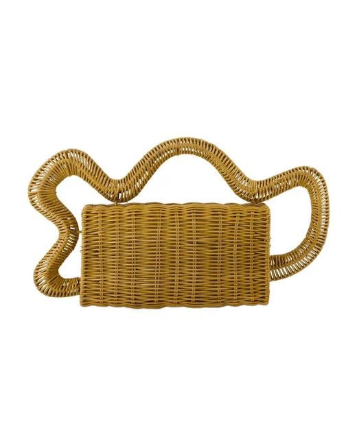 Cult Gaia Yellow Elsa Clutch