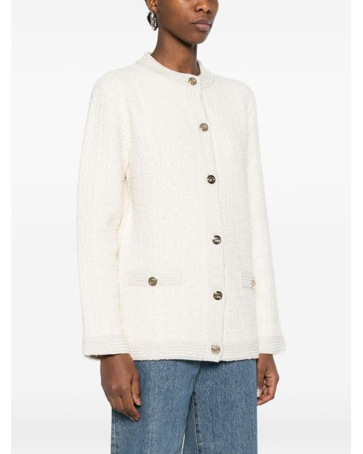 Gucci Natural Wool Cardigan