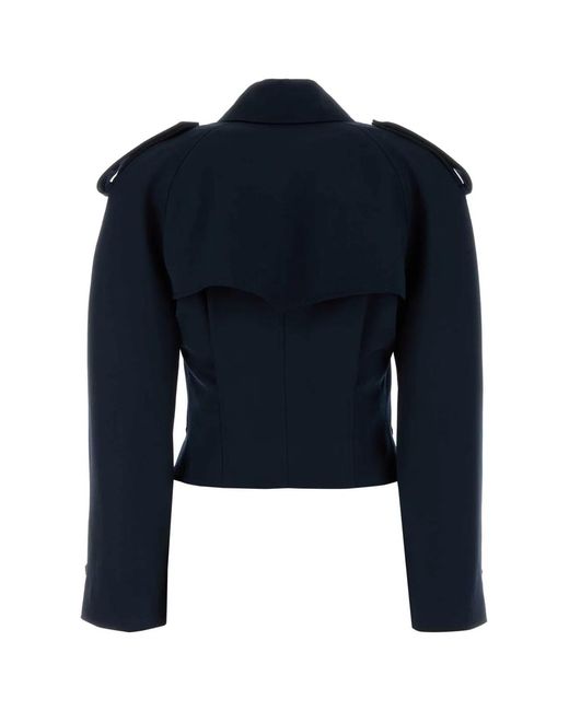 McQueen Blue Outerwear