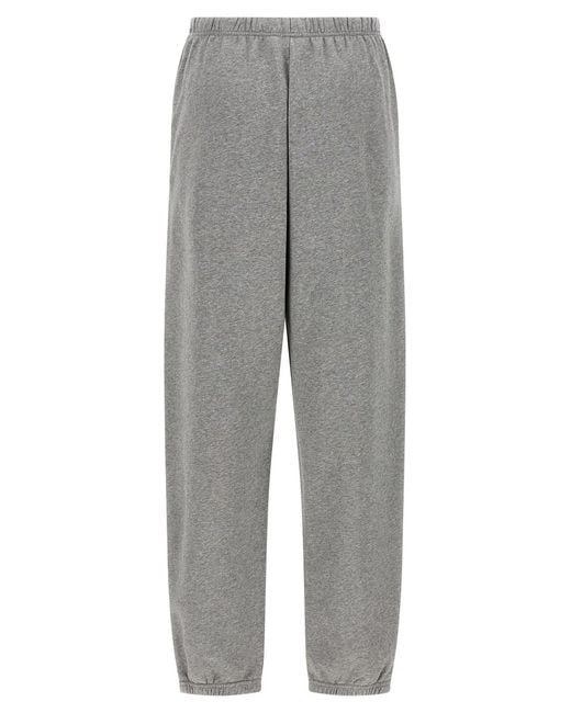 MM6 by Maison Margiela Gray Sweatshirt Joggers