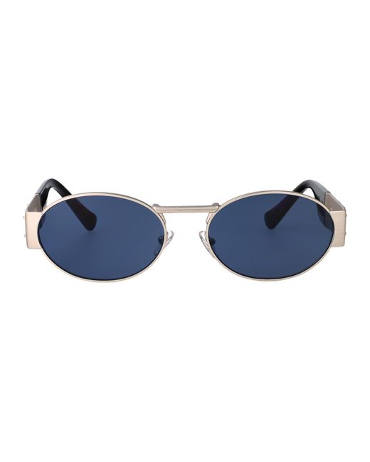 Versace Blue Inox Sunglasses for men
