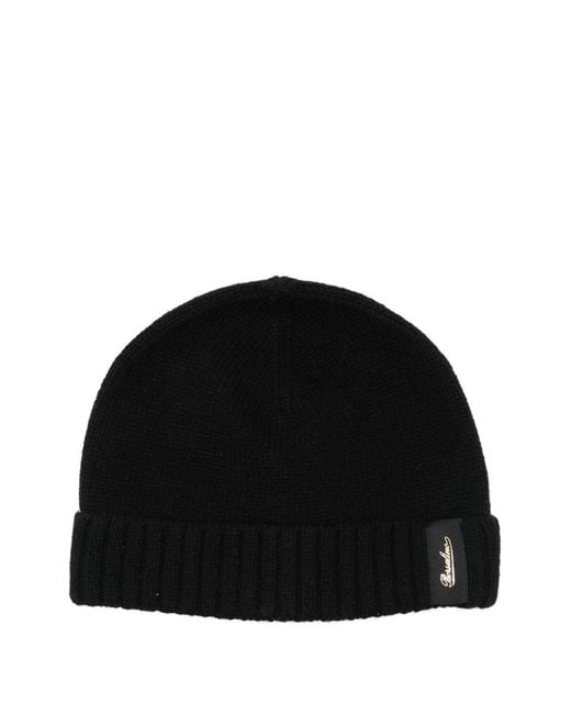 Borsalino Black City Cashmere Beanie