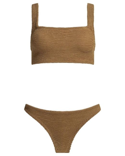 Hunza G White Polyamide Elastane Swimwear